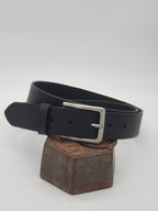 Ceinture en cuir pleine fleur - DOMESSY
