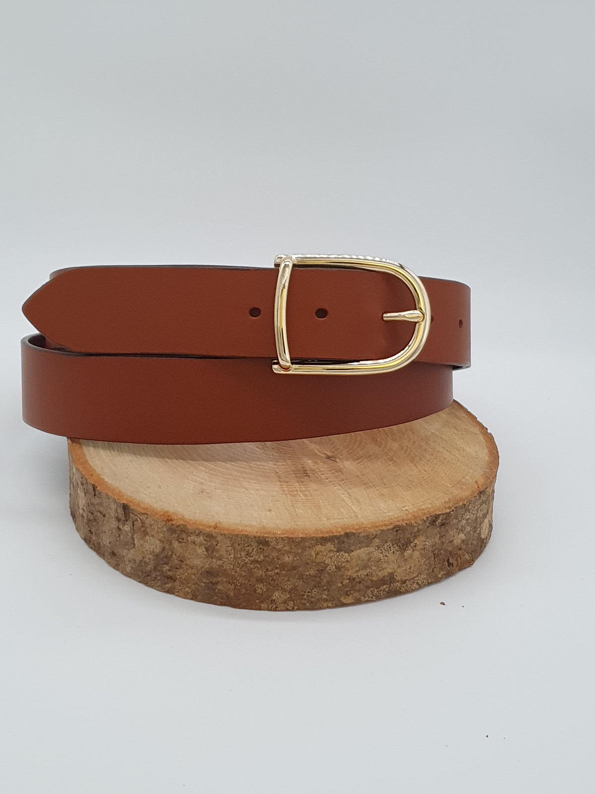 Ceinture en cuir pleine fleur - BAZO