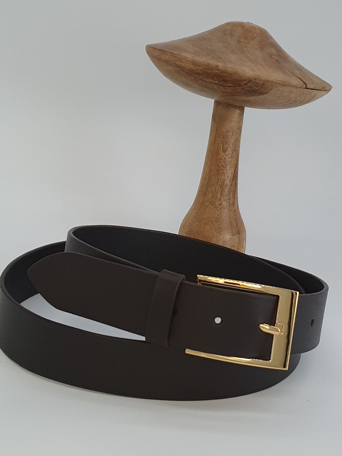 Ceinture en cuir pleine fleur - SERNIN