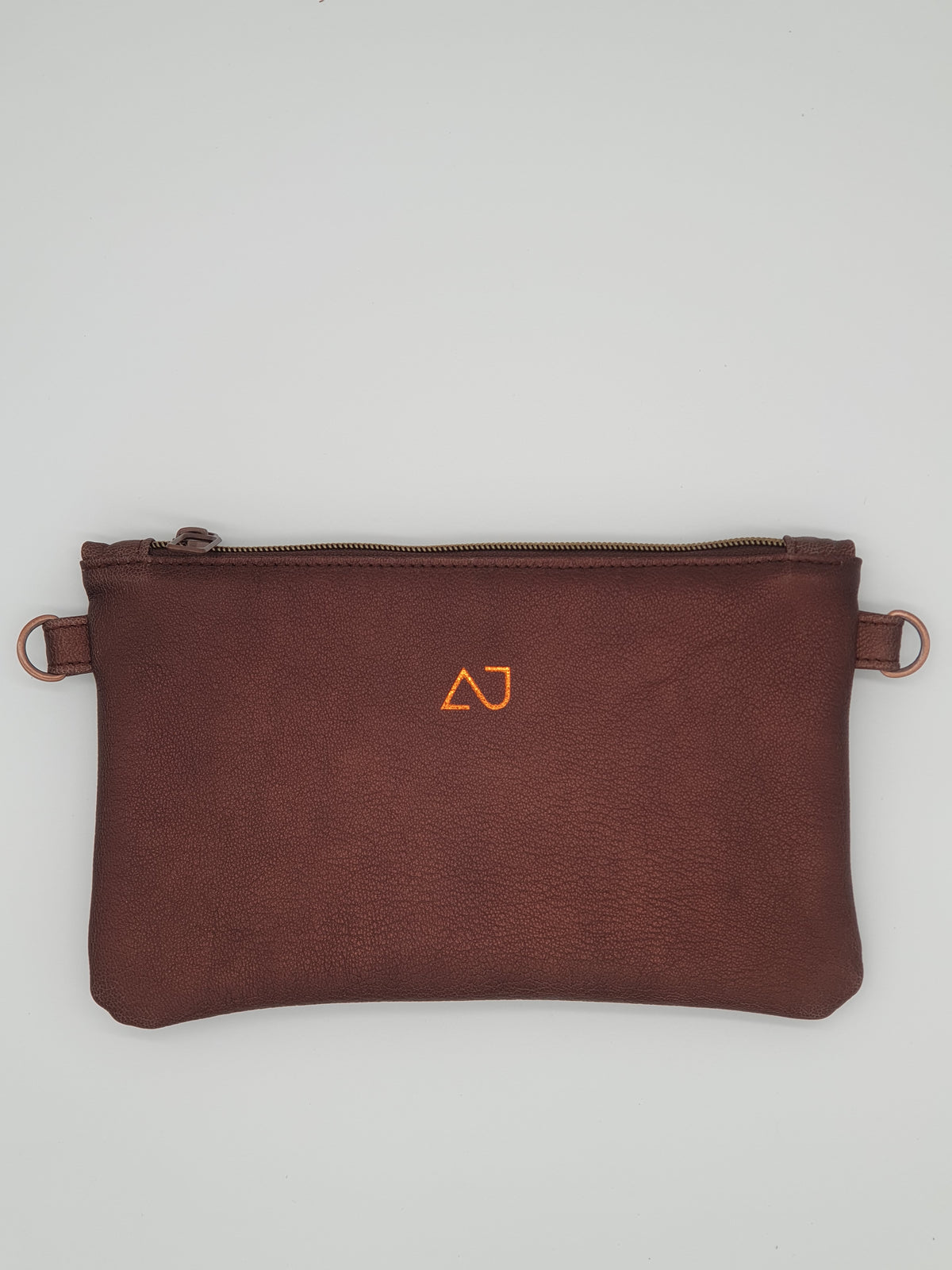 Pochette en cuir cuir pleine fleur - MONA festive