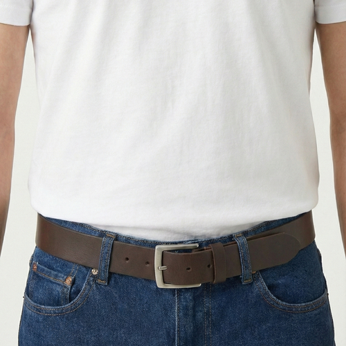 Ceinture Française Cuir Pleine Fleur Belcodon