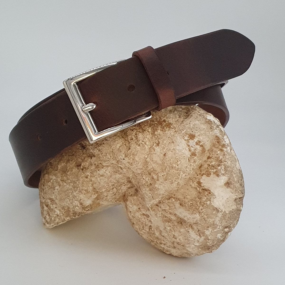 Ceinture Française Cuir Pleine Fleur Dortin Ebene