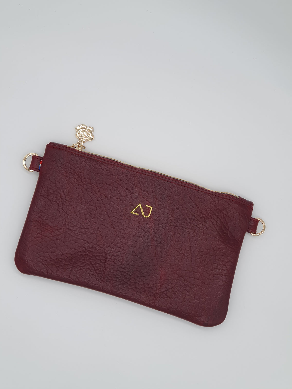 Pochette en cuir pleine fleur - MONA Prestige