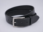La ceinture signature en cuir pleine fleur et laiton
