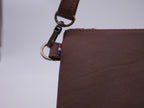 Pochette en cuir pleine fleur - MONA Tradition